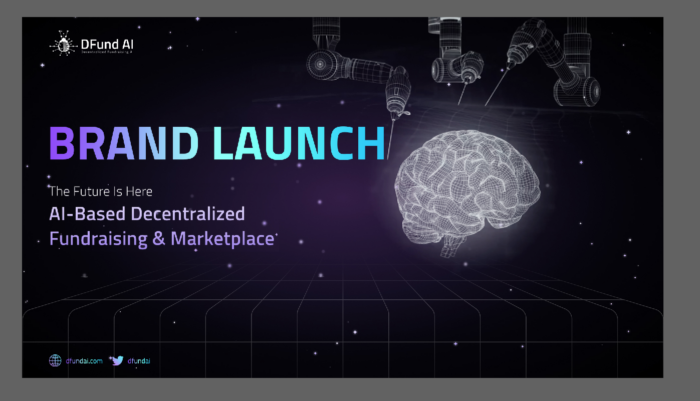 DFund AI aims to offer Decentralized Fundraising and Marketplace Services for Artificial Intelligence developers and companies