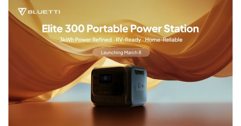 BLUETTI Unveils Elite 300 to Keep Homes and RVs Powered During Winter Storms