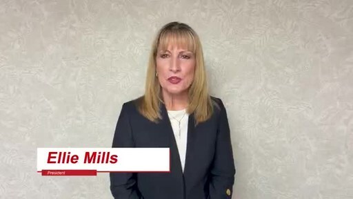 Ellie Mills, President of Mills Insurance Agency Inc