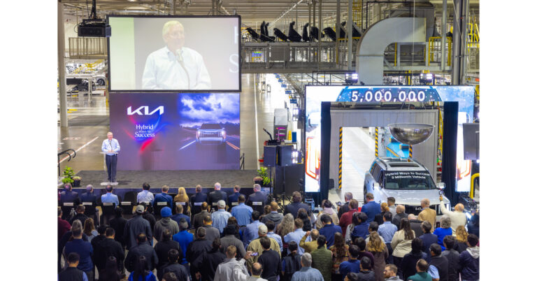 Kia Georgia celebrates trio of major milestones, including Start of Production for 2027 Kia Telluride