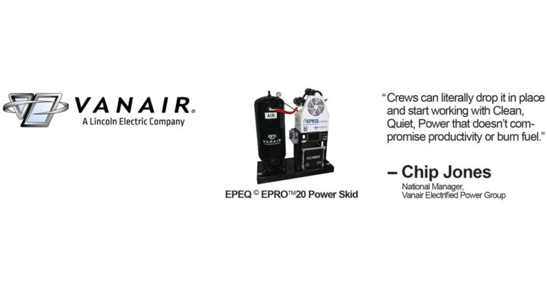 Vanair Unveils Zero-Emission EPEQ EPRO20 Power Skid at CONEXPO-CON/AGG 2026