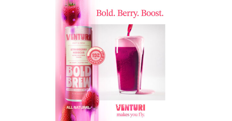 Venturi’s Strawberry Hibiscus Nitro Bold Brew Is The New Performance Ritual