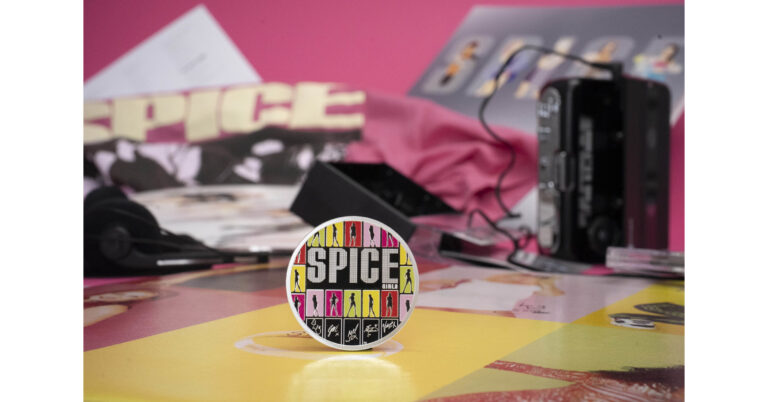 BRITISH ROYAL MINT CELEBRATES 30 YEARS OF GIRL POWER WITH OFFICIAL SPICE GIRLS COMMEMORATIVE COIN