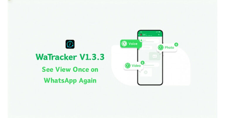 How to View One Time Photo in WhatsApp Again with WaTracker 1.3.3