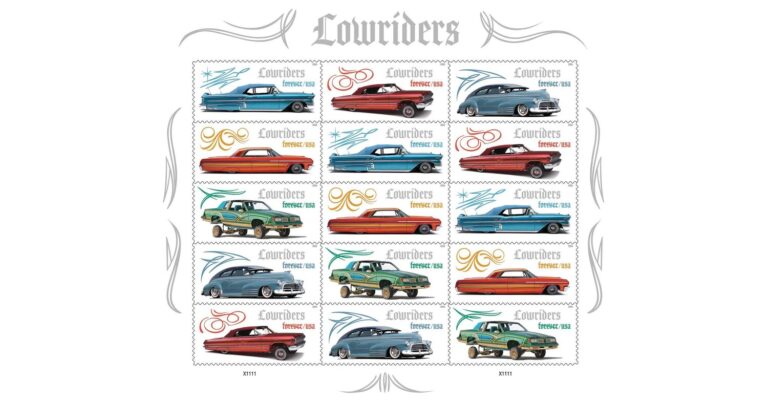 Lowrider Stamps Cruising Into a Post Office Near You
