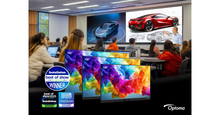 Optoma Expands Award Winning ProScene All-in-One dvLED Series with new 108″ FHDC108
