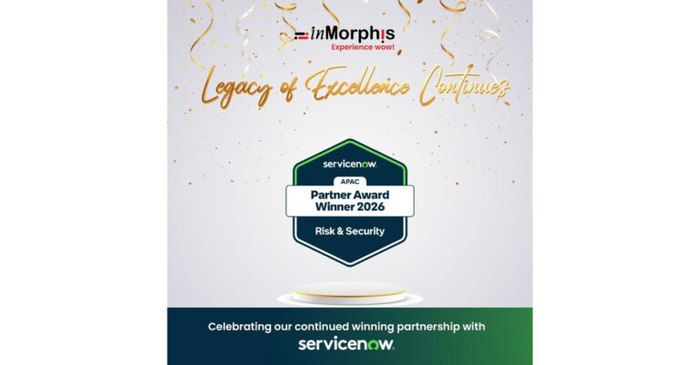 inMorphis Named as ServiceNow Partner of the Year 2026 – Risk & Security