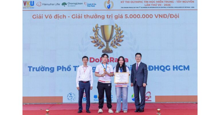 Hanwha Life Marks Third Consecutive Year of Supporting ‘Vietnam Informatics Olympiad’ Advancing AI Talent Development
