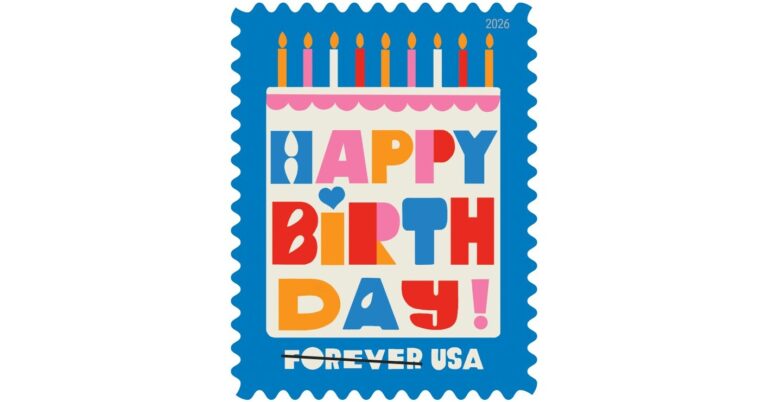 Happy Birthday Stamps to You!
