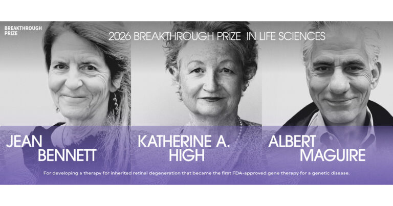 Penn Medicine, Children’s Hospital of Philadelphia team awarded Breakthrough Prize for developing gene therapy for inherited blindness