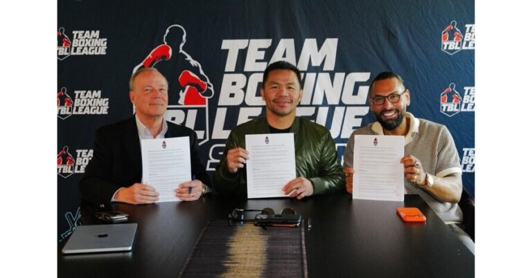 TBL Team Boxing League Finalizes Landmark Partnership with Manny Pacquiao, Who Enters Franchise Ownership