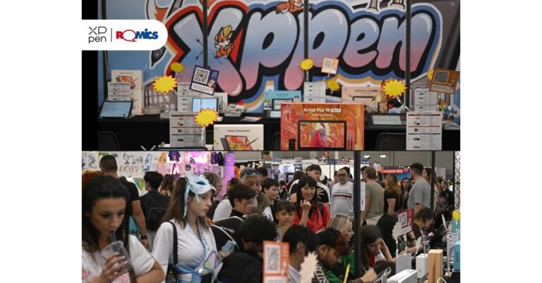 XPPen Engages Italy’s Creative Community at Romics April 2026, Exploring the Role of Digital Tools in Comic Creation