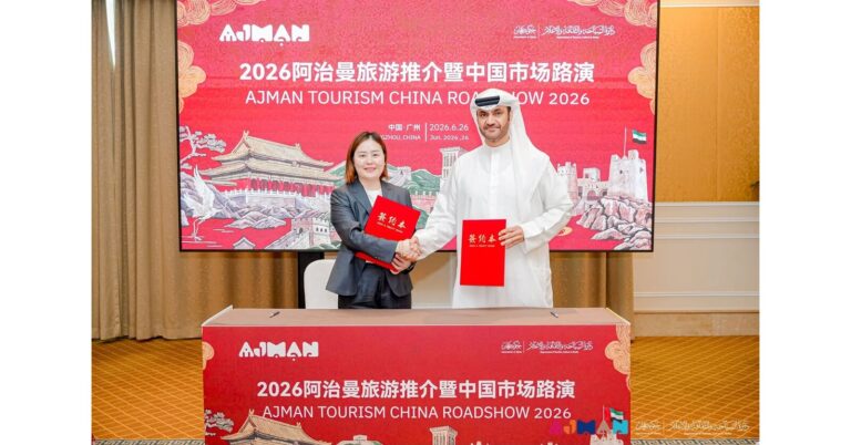 Ajman Department of Tourism, Culture and Media Appoints Representative Office in China to Strengthen Its Presence in One of the World’s Largest Tourism Markets
