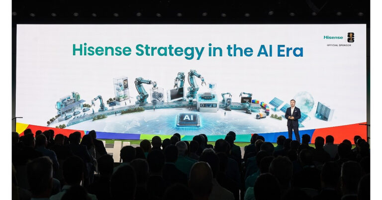 Hisense presenta una estrategia de crecimiento impulsada por IA