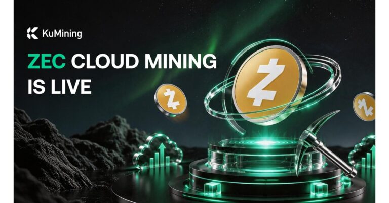 KuMining Expands Cloud Mining Access with ZEC, Bringing Institutional-Grade Mining Infrastructure to More Users