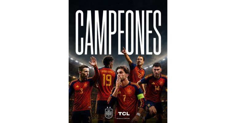 TCL Congratulates Spain’s National Football Team on a Historic Championship Victory