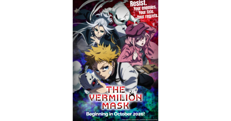 The Vermilion Mask Unmasks First Main PV and Voice Cast Ahead of October 2026 Premiere