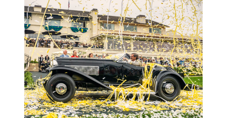 Duesenberg SSJ Special Speedster Named Best of Show at the 75th Pebble Beach Concours d’Elegance