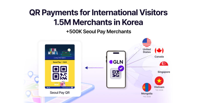 GLN, dochteronderneming van Hana Bank, breidt QR-betalingsnetwerk uit voor internationale reizigers naar Korea