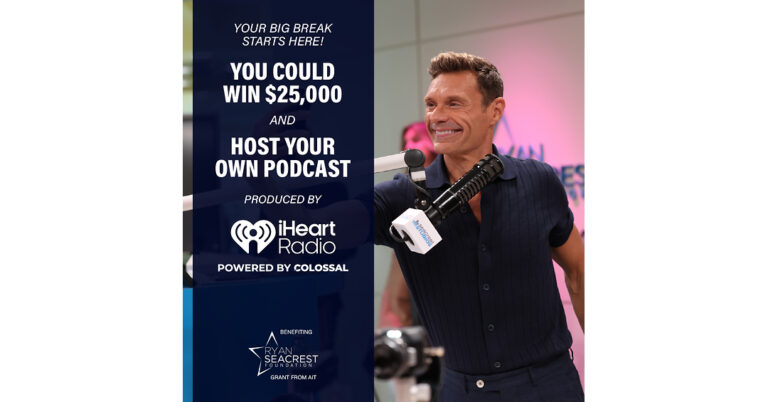 Ryan Seacrest Foundation Named Charity Beneficiary for Colossal’s Top Host Competition
