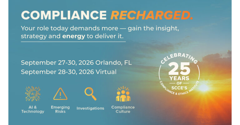 SCCE’s 25th Annual Compliance & Ethics Institute