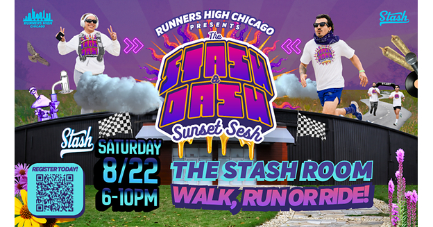Stash Dispensaries & Runners High Chicago Present “Stash & Dash: Sunset Sesh” Stash Dispensaries & Runners High Chicago Present "Stash & Dash: Sunset Sesh"