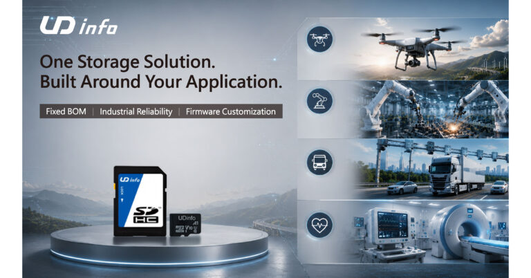UD info Launches One-Stop Industrial-Grade SD and microSD Card Solutions