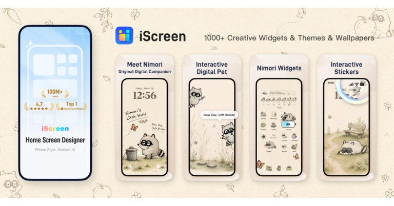 iScreen Introduces Interactive Digital Pet Experience for iPhone Customization