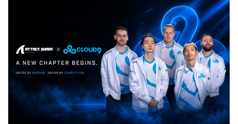ATTACK SHARK Announces Strategic Partnership with Cloud9 Esports’ League of Legends Team