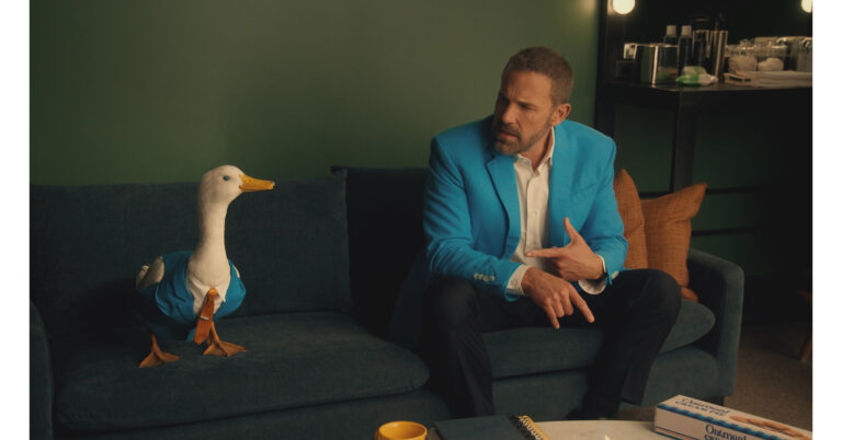 Affleck and Aflac. It was only a matter of time.