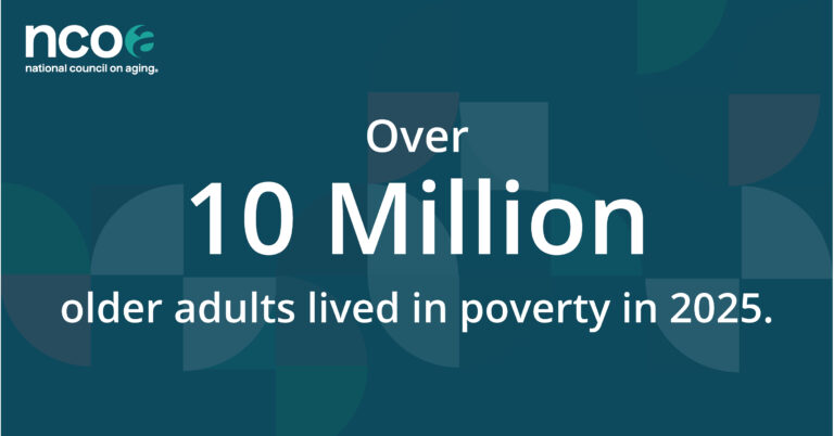 For Second Straight Year, 10 Million Older Adults Live in Poverty