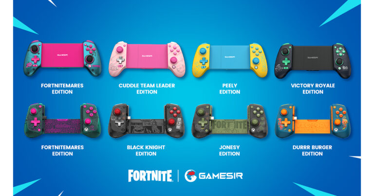 GameSir Announces Official Fortnite Mobile Controller Collection