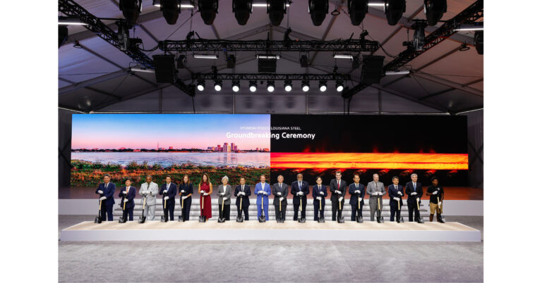 Hyundai Steel Celebrates Louisiana EAF Steel Mill Project Launch, Driving Growth for U.S. Manufacturing Hyundai Steel Celebrates Louisiana EAF Steel Mill Project Launch, Driving Growth for U.S. Manufacturing