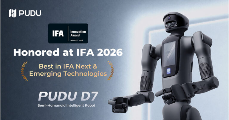 PUDU D7 Named Honoree in IFA Innovation Awards for Best in IFA Next & Emerging Technologies PUDU D7 Named Honoree in IFA Innovation Awards for Best in IFA Next & Emerging Technologies