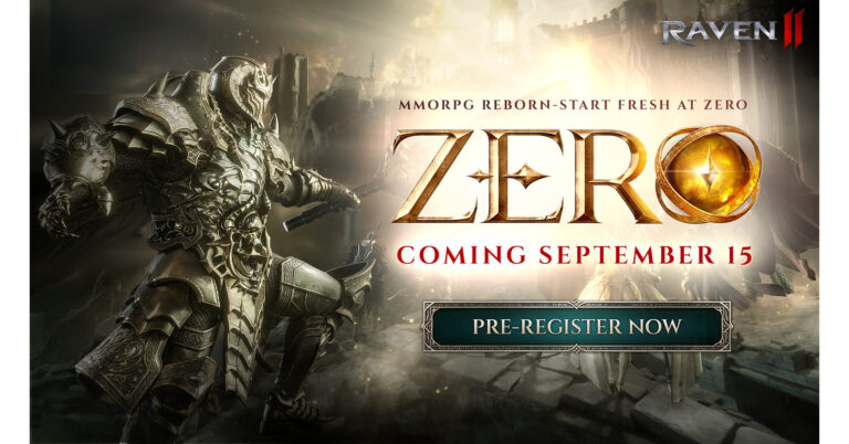 RAVEN2’S FRESH START SERVER “ZERO” NOW OPEN FOR PRE-REGISTRATION
