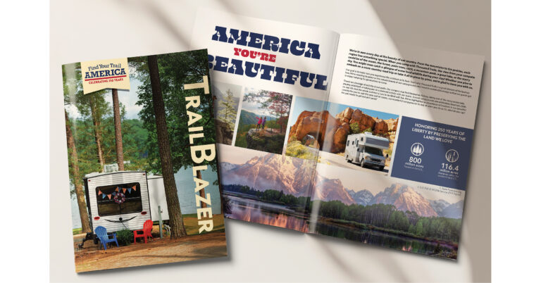 Thousand Trails’ TrailBlazer Magazine Honored with 2026 GDUSA Inhouse Design Award