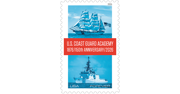 USPS Salutes the U.S. Coast Guard Academy’s 150 Years
