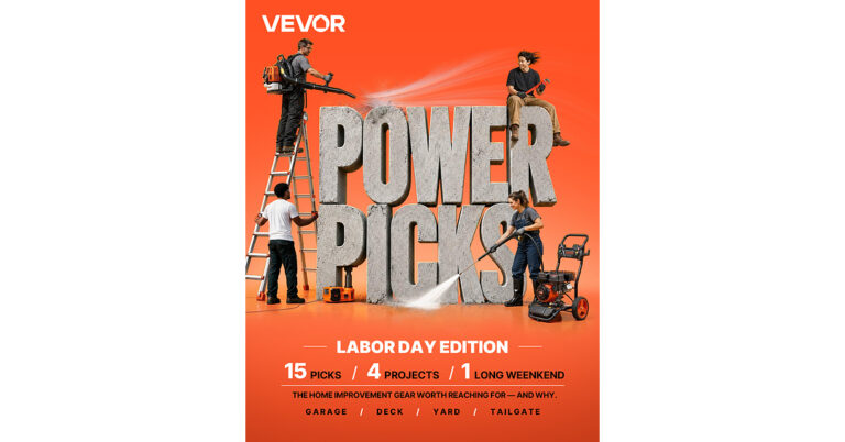 VEVOR Turns Labor Day Project Data Into Its First Power Picks List VEVOR Turns Labor Day Project Data Into Its First Power Picks List