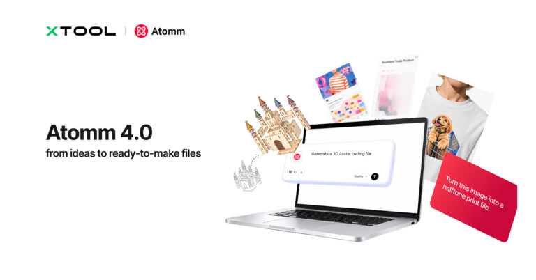 xTool Unveils Major Atomm Upgrade, Introducing the World’s First AI Creation Suite for Craft Makers