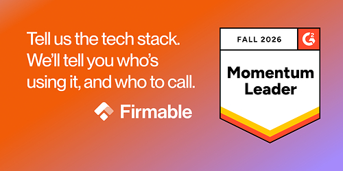 Tech intelligence from Firmable is the new technographics