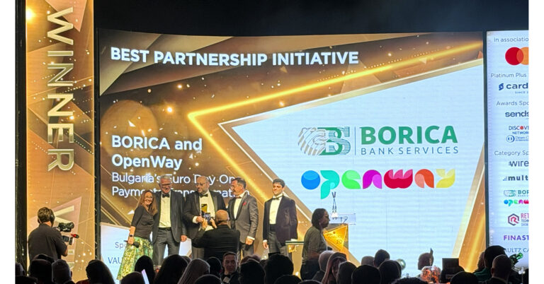 BORICA and OpenWay Win PAY360 Award for Bulgaria’s Euro Payments Transformation
