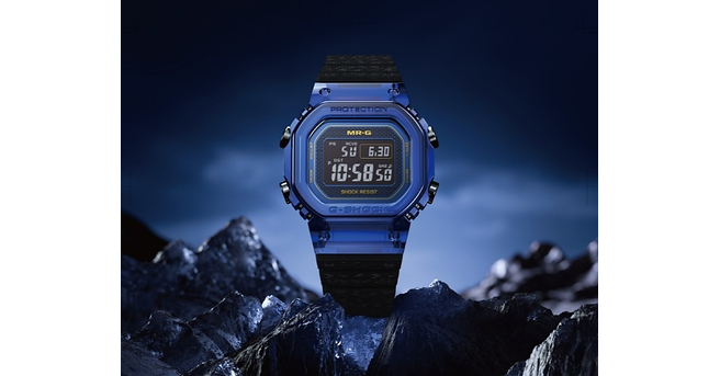 Casio to Release MR-G Crafted in Blue Sapphire Crystal Casio to Release MR-G Crafted in Blue Sapphire Crystal