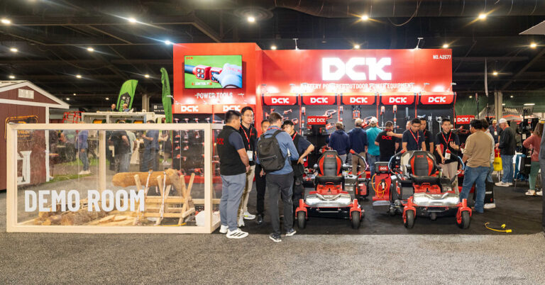 DCK Showcases Battery-Powered Lawn and Garden Equipment at Equip Exposition 2026 DCK Showcases Battery-Powered Lawn and Garden Equipment at Equip Exposition 2026