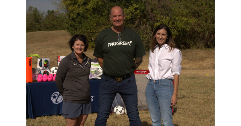 Good Sports and TruGreen Host ‘Play Day Celebration’ and Equipment Donation to Kick off Fall Sports Season at Local High School