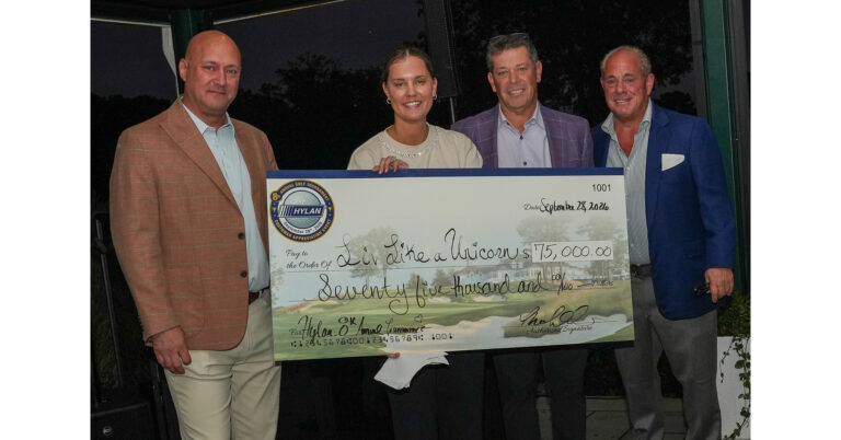 HYLAN’s Eighth Annual Golf Tournament Raises $75,000 for Liv Like a Unicorn to Support Pediatric Cancer Families and Research