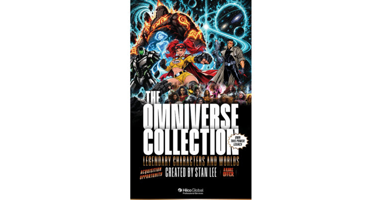 Hilco Global Unmasks First Super Hero Identities, Franchise Details for Sale of the Omniverse Collection, Created by the Legendary Stan Lee