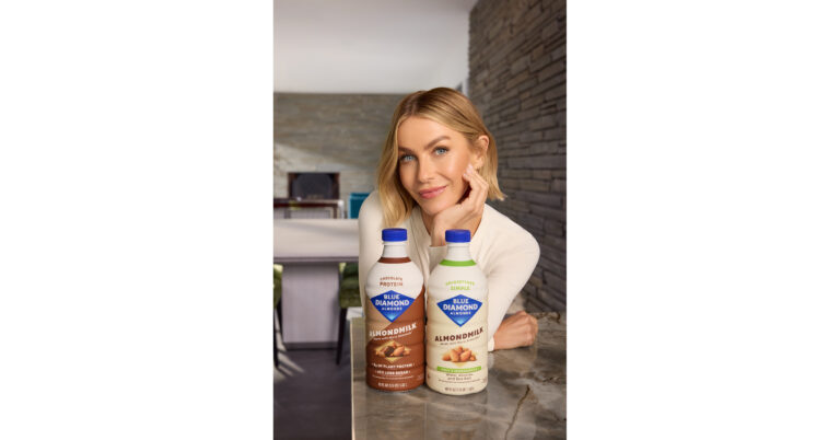 Julianne Hough Brings Her Signature Energy, and a Little Kitchen Nostalgia, to New Blue Diamond Almondmilk Partnership