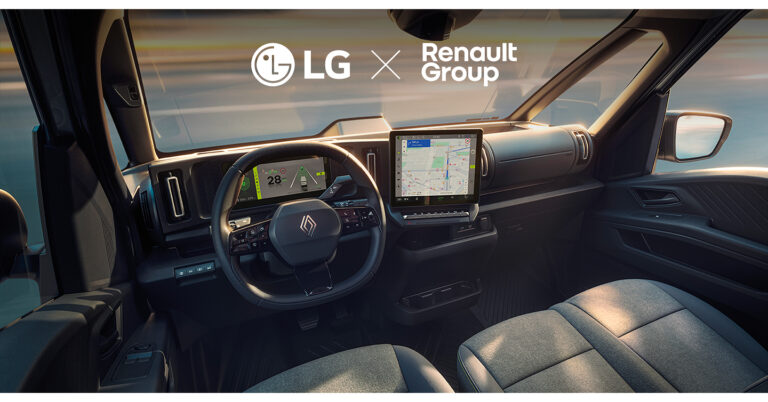 LG TO SUPPLY INTEGRATED COCKPIT SOLUTION FOR RENAULT GROUP’S FIRST COMMERCIAL SDV