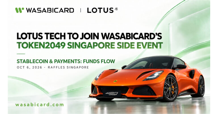 Lotus Tech to Join WasabiCard’s TOKEN2049 Singapore Side Event, Spotlighting Real-World Stablecoin Applications
