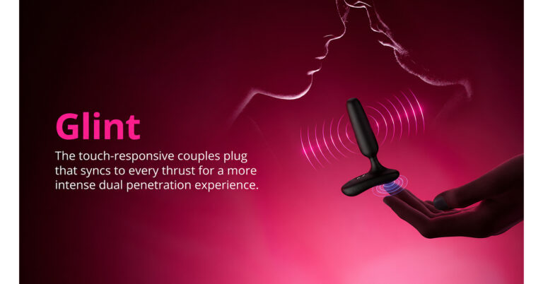 Lovense Launches Glint, a Touch-Responsive Butt Plug That Syncs Anal Stimulation with a Partner’s Thrust During Intercourse